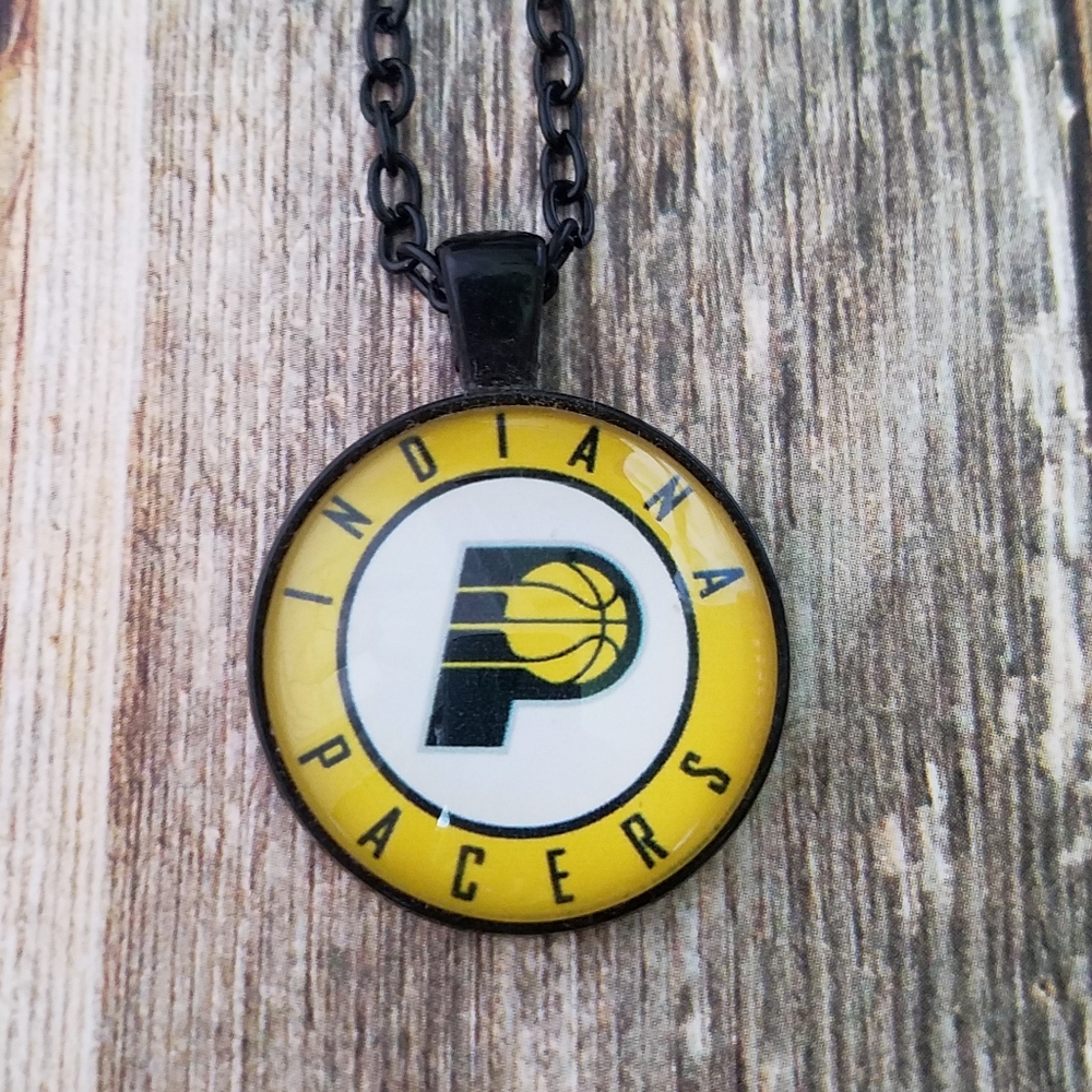 Indiana Pacers basketball necklace